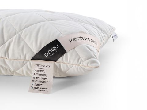 Festival-Bambuskissen Weiß - 50 x 70 cm