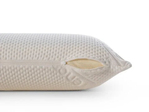 Viscojel-Kissen 60 x 40 + 15 cm - Weiß