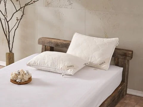 Festival-Wollkissen 50 x 70 cm - Weiß