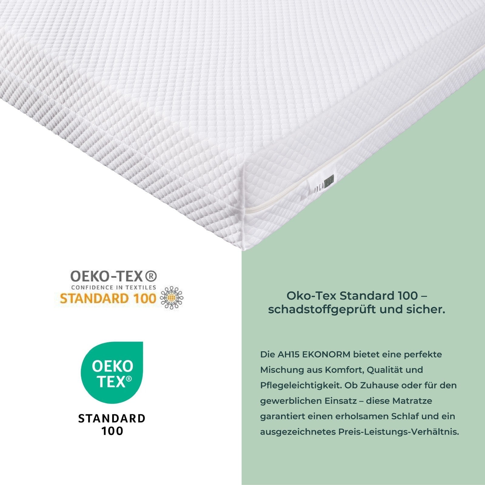 AH15 EKONORM H3 cold foam mattress, 15 cm height
