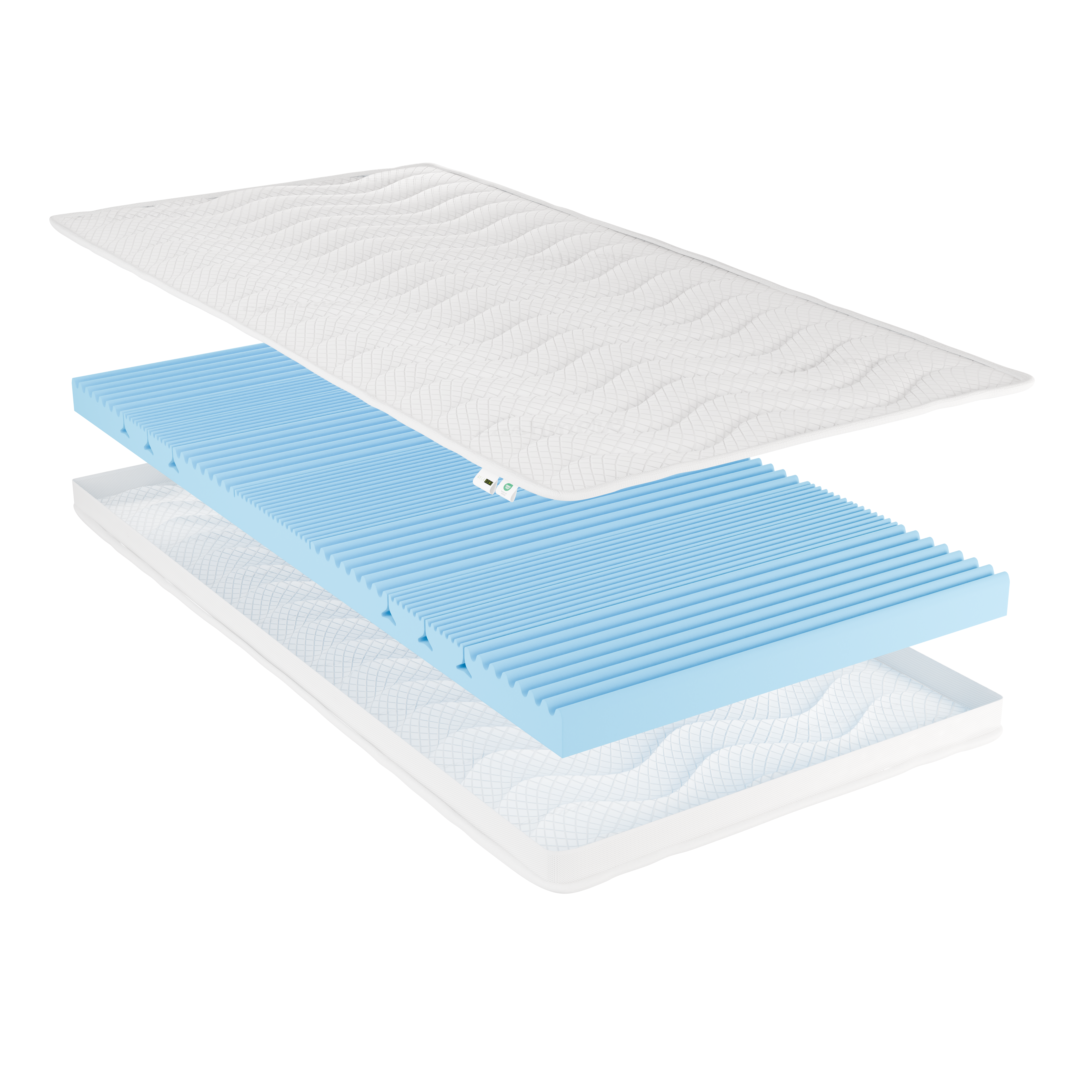AH10 Noppen Komfort-Topper – 10 cm Kaltschaum