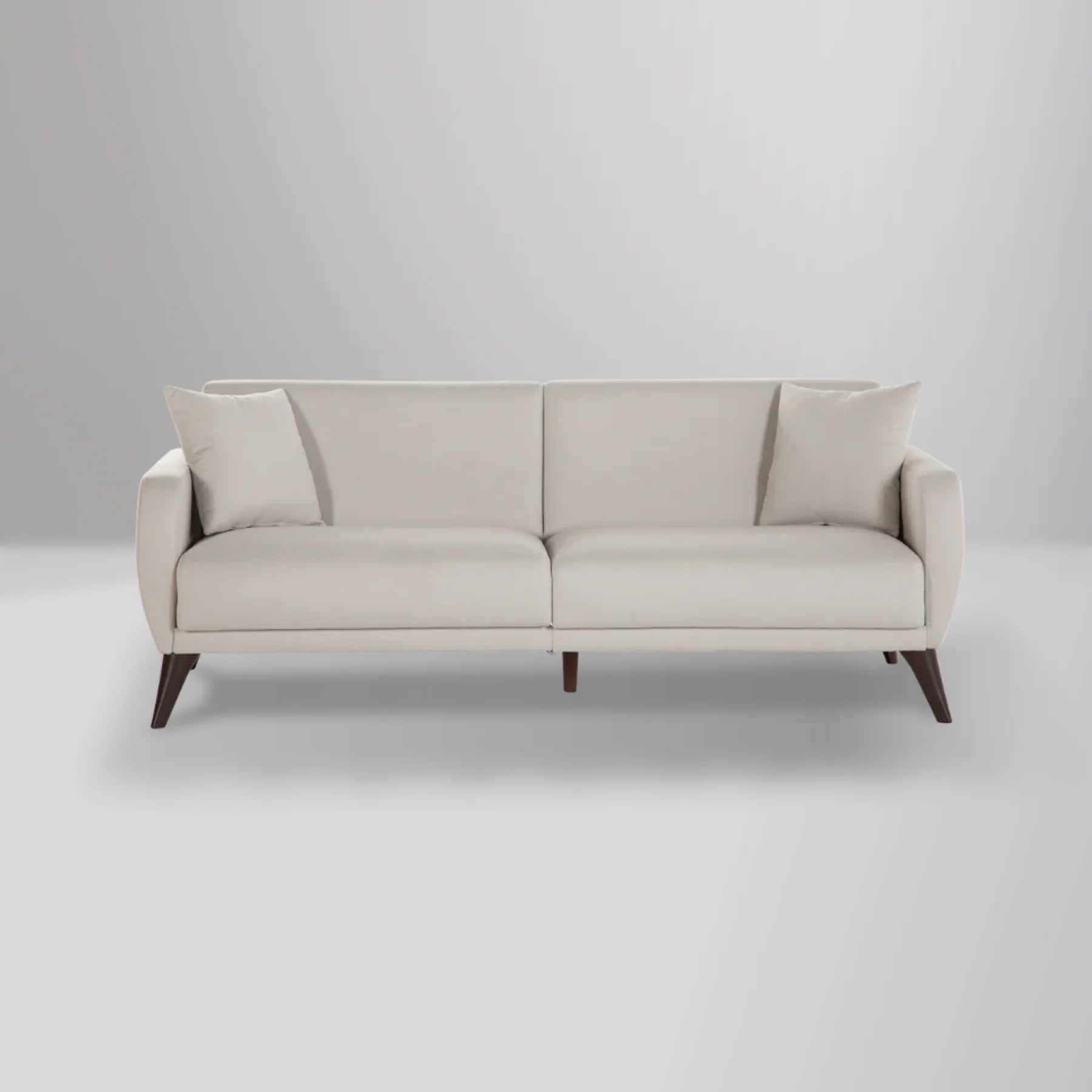 Flexy 3-seater sofa bed with sleeping function, bed storage & water-repellent fabric – modern, space-saving, couch for guest rooms, children's rooms & small spaces