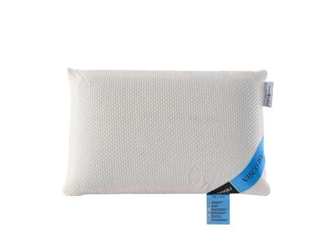 Viscojel-Kissen 60 x 40 + 15 cm - Weiß