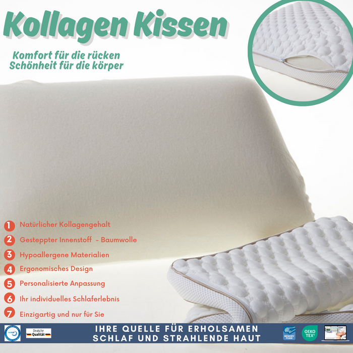 Orthopedic pillow COLLAGEN pillow neck pillow 60X40