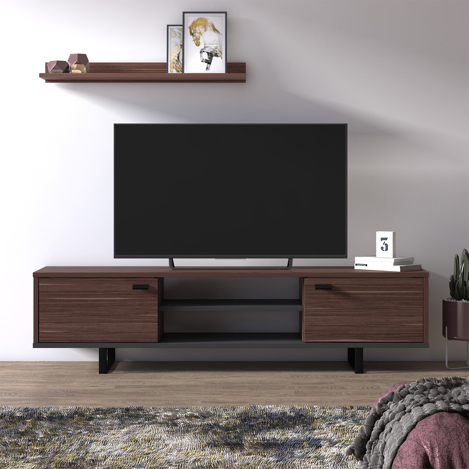 Meta TV-Ständer für Fernseher bis zu 60“ von Ruumstore