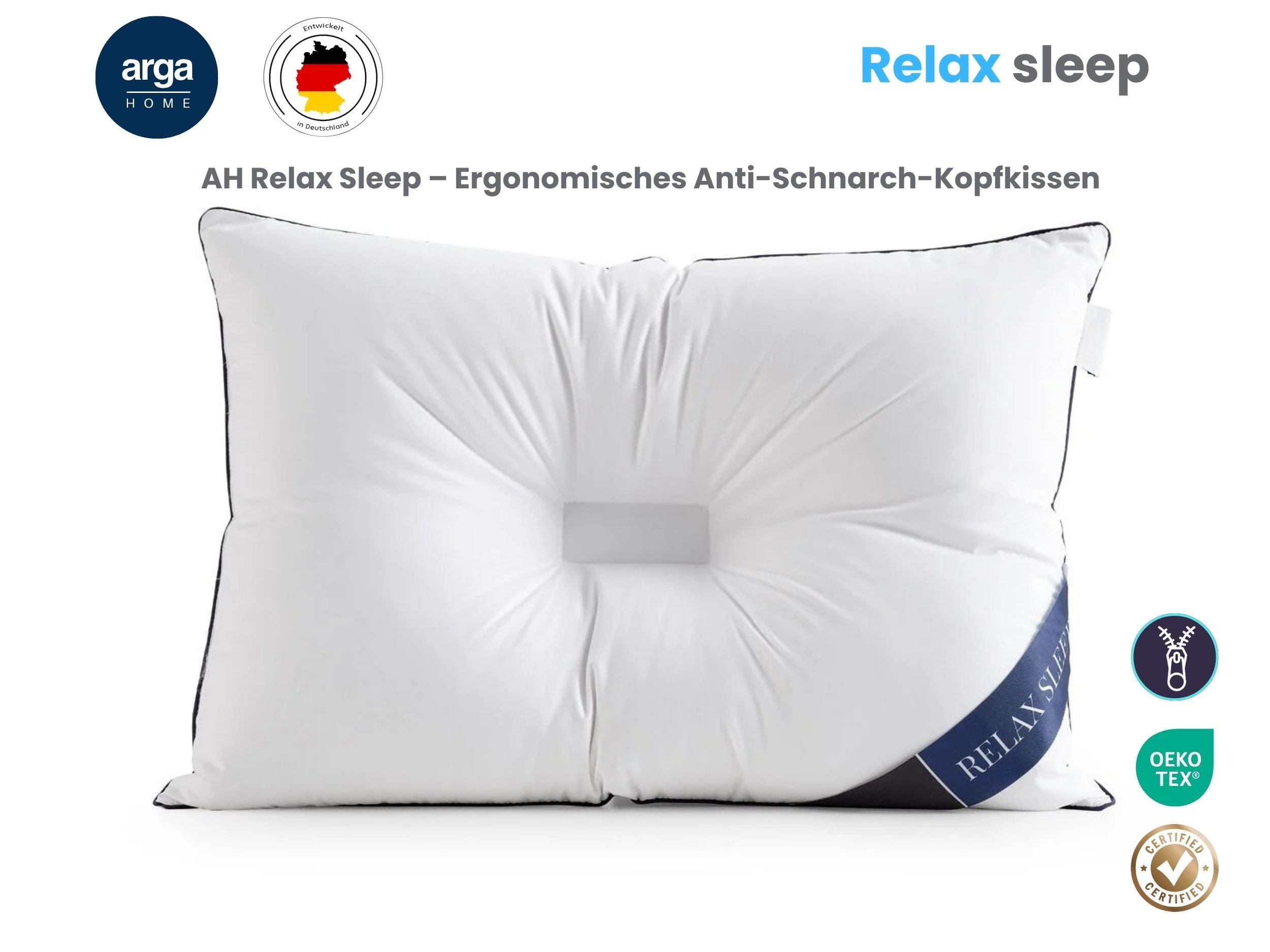 AH RELAX Sleep – Komfortkissen