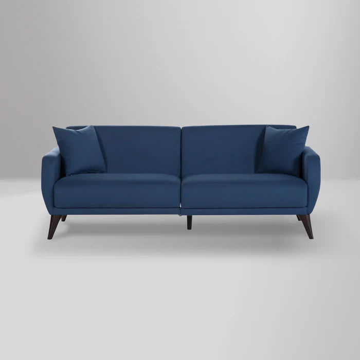 Flexy Schlafsofa 3-Sitzer mit Schlaffunktion, Bettkasten & wasserabweisendem Stoff – Modern, platzsparend, Couch für Gästezimmer Kinderzimmer & kleine Räume