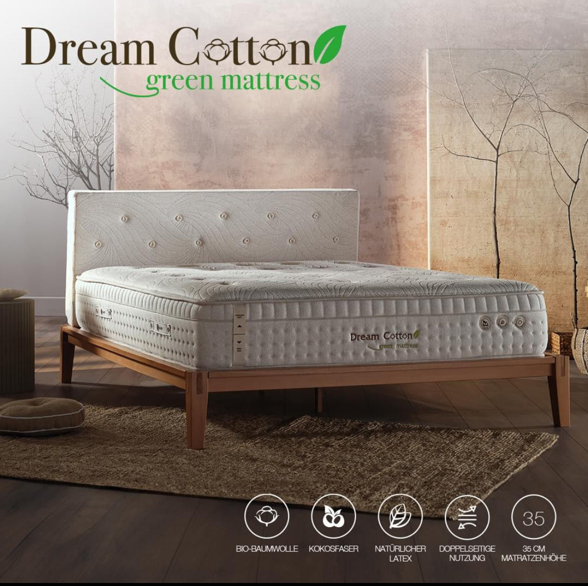 Dream Cotton Green mattress