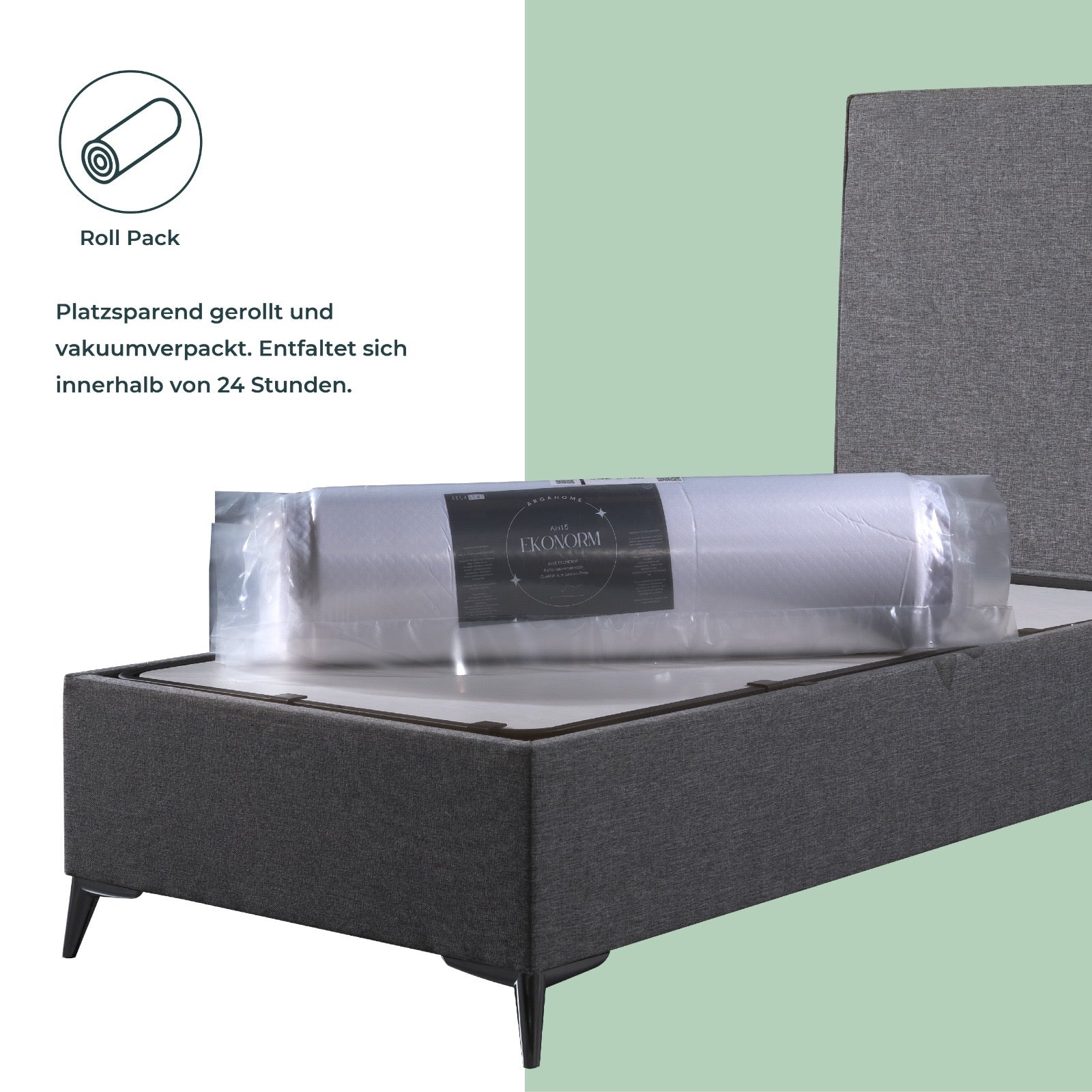 AH15 EKONORM H3 cold foam mattress, 15 cm height