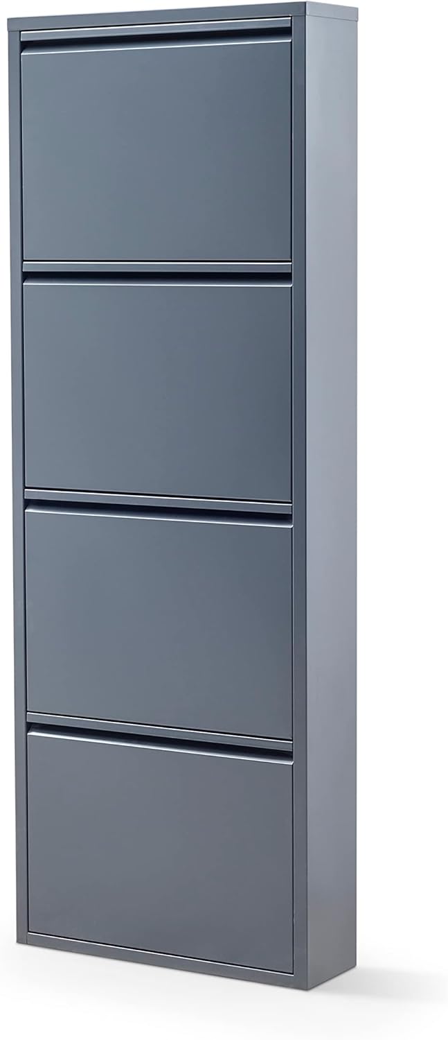 AH123 Schuhkipper Metall-Schuhschrank
