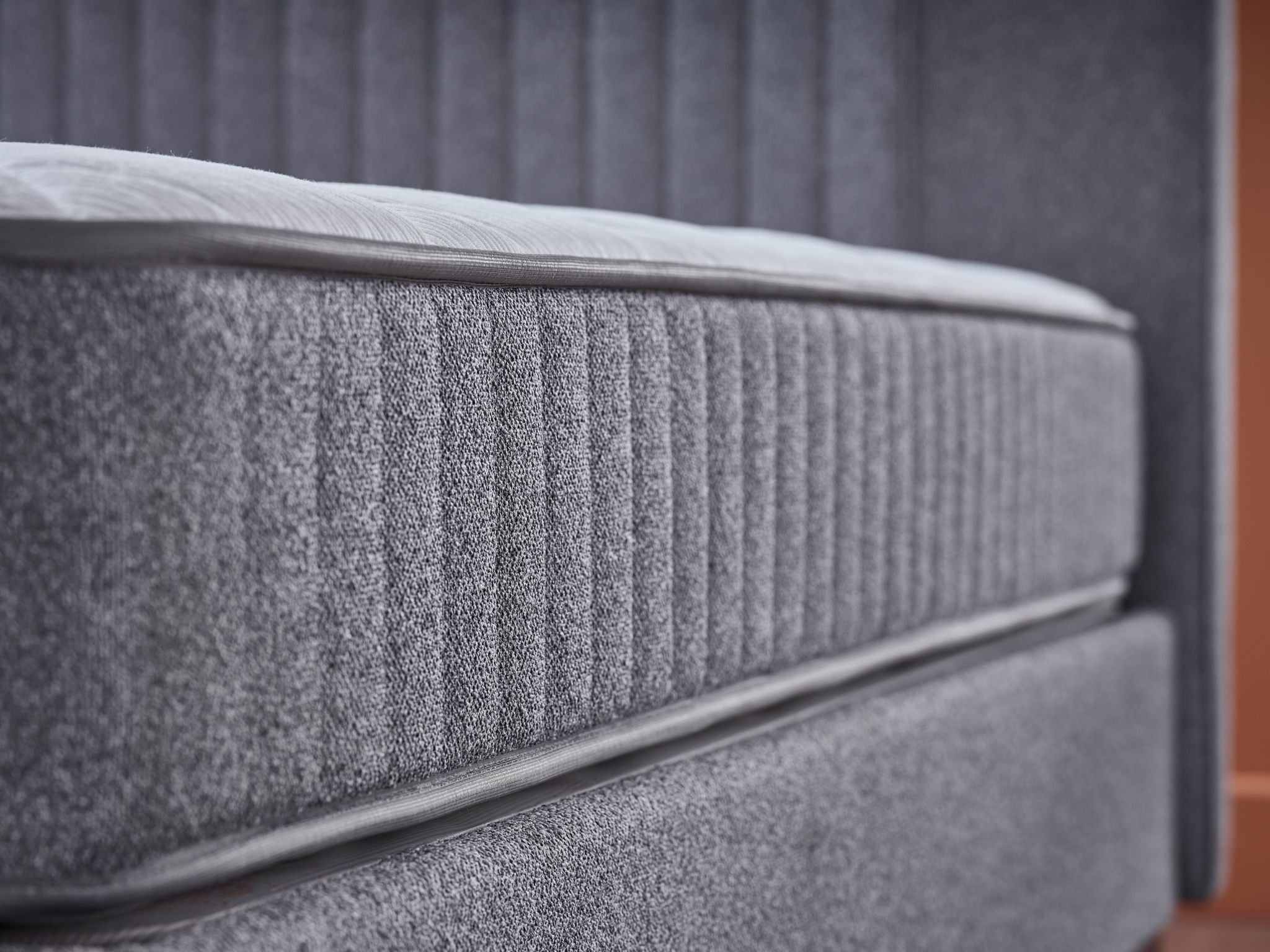 ARGAFORM Upholstered Bed with Storage & Pocket Spring Mattress –