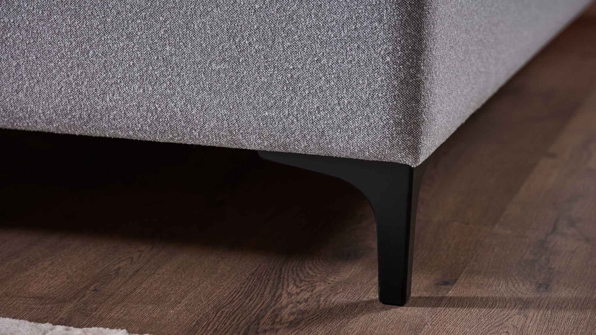 A CLOUD Boxspringbett mit Stauraum & 28 cm Pocket-Federkernmatratze. Stauraumbett Stabiler Metallrahmen