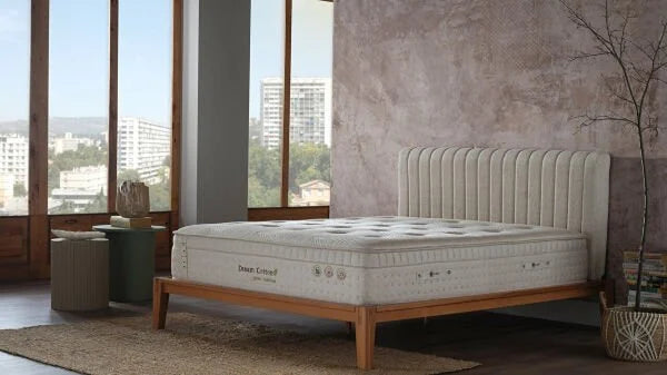 Ah35 Flexy box spring bed with Cotton Dream Green mattress 160X200