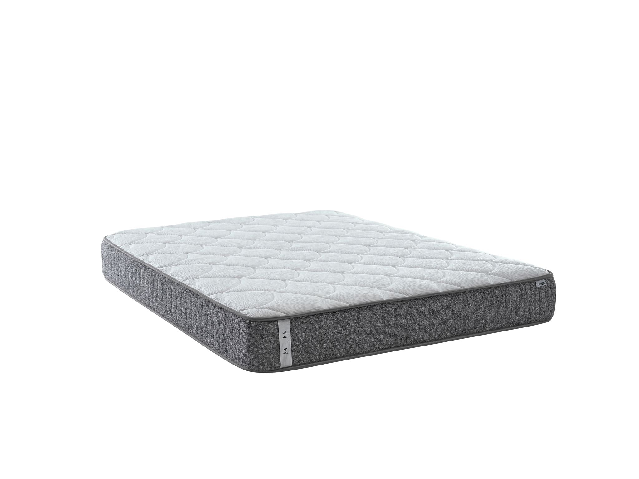 ARGAFORM Upholstered Bed with Storage & Pocket Spring Mattress –
