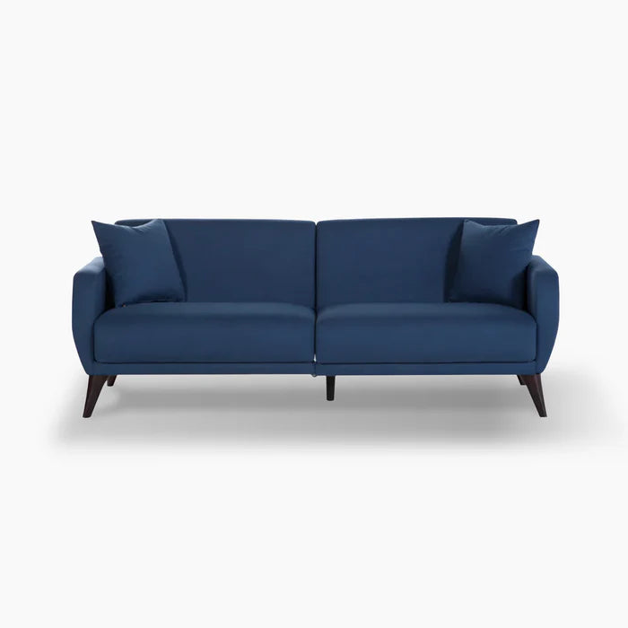 Flexy Schlafsofa 3-Sitzer mit Schlaffunktion, Bettkasten & wasserabweisendem Stoff – Modern, platzsparend, Couch für Gästezimmer Kinderzimmer & kleine Räume