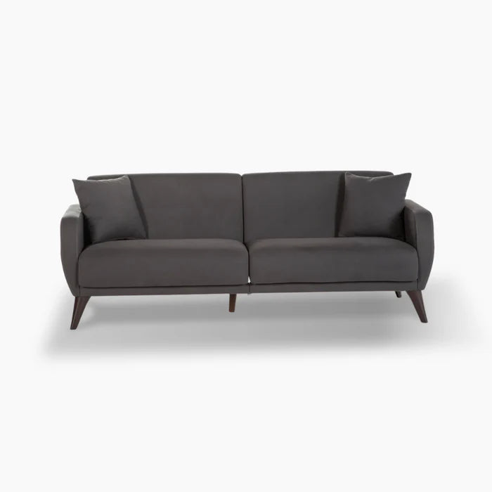 Flexy Schlafsofa 3-Sitzer mit Schlaffunktion, Bettkasten & wasserabweisendem Stoff – Modern, platzsparend, Couch für Gästezimmer Kinderzimmer & kleine Räume