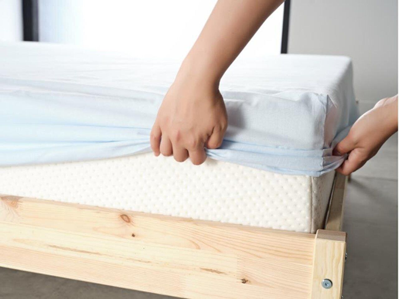 New Cotton Spannbettlaken 100% Baumwolle Spannbetttuch, bis 40 cm Matratzenhöhe  - - ARGAHOME