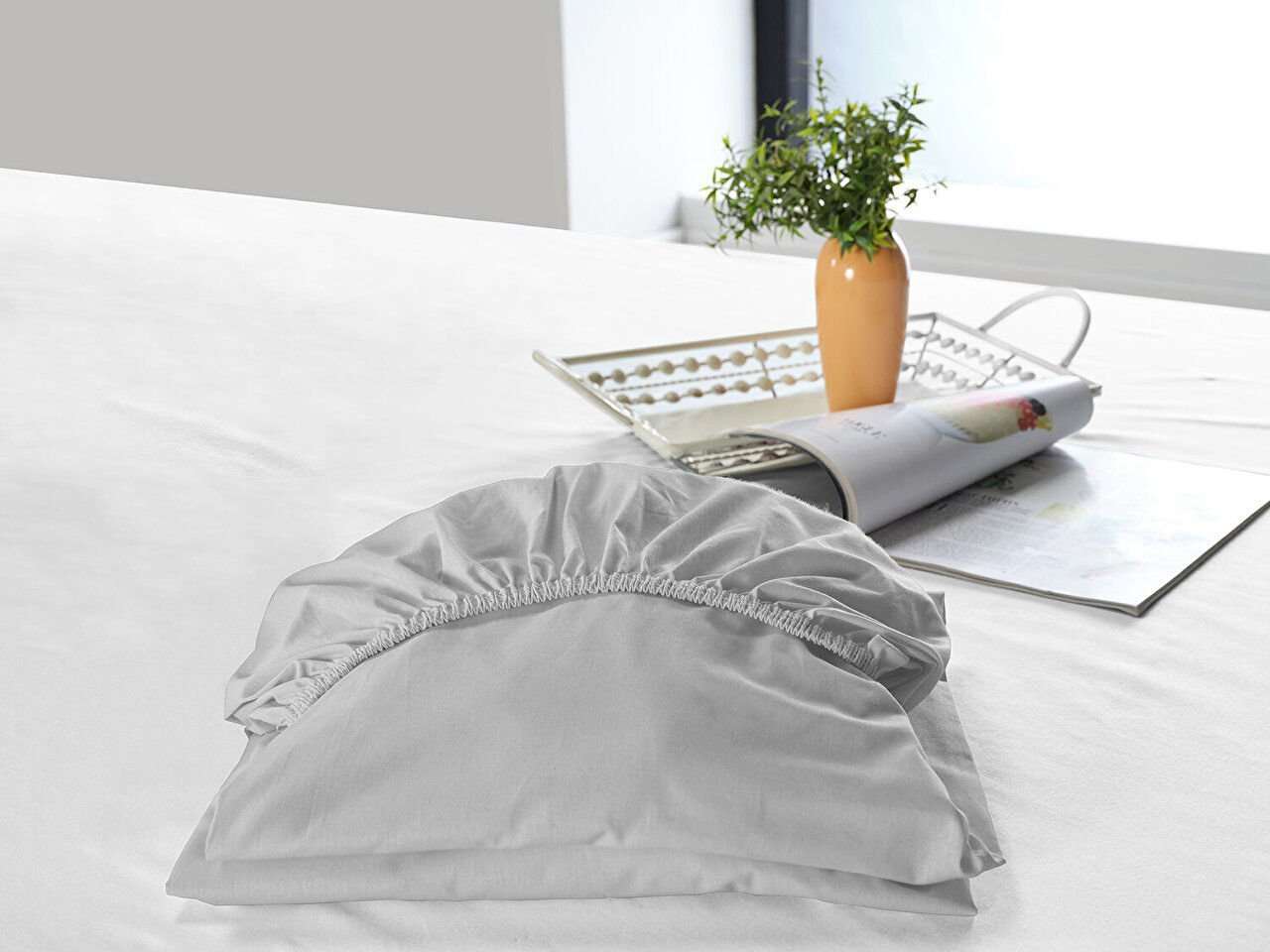 New Cotton Spannbettlaken 100% Baumwolle Spannbetttuch, bis 40 cm Matratzenhöhe  - - ARGAHOME