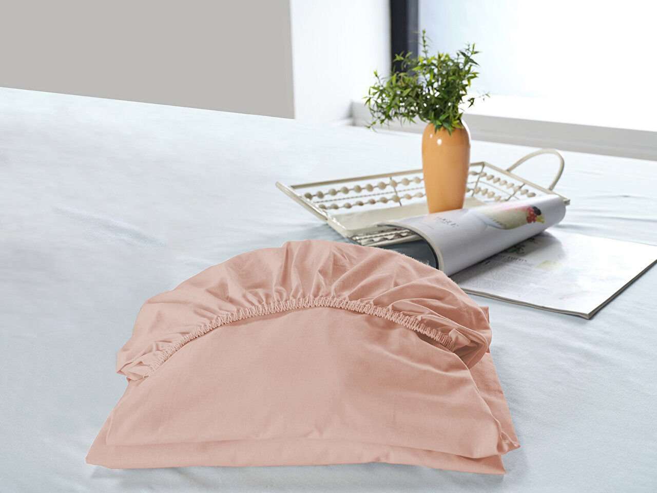 New Cotton Spannbettlaken 100% Baumwolle Spannbetttuch, bis 40 cm Matratzenhöhe  - - ARGAHOME