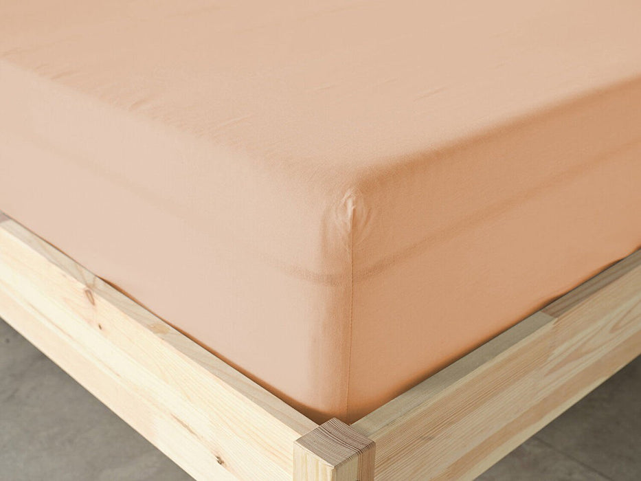 New Cotton Spannbettlaken 100% Baumwolle Spannbetttuch, bis 40 cm Matratzenhöhe  - - ARGAHOME