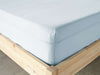 New Cotton Spannbettlaken 100% Baumwolle Spannbetttuch, bis 40 cm Matratzenhöhe  - - ARGAHOME