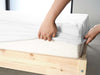 New Cotton Spannbettlaken 100% Baumwolle Spannbetttuch, bis 40 cm Matratzenhöhe  - - ARGAHOME