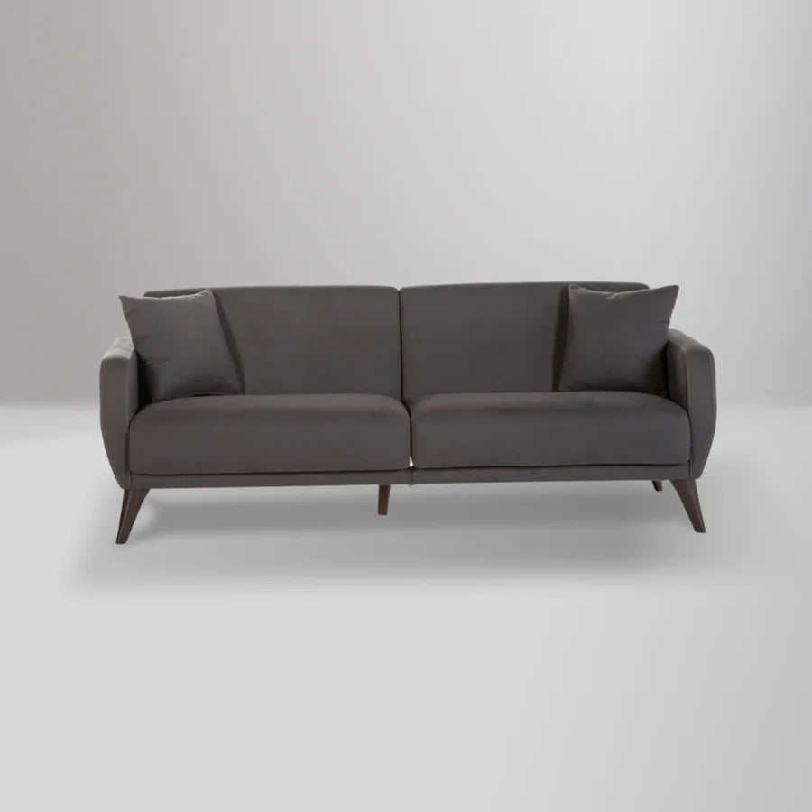 Flexy 3-seater sofa bed with sleeping function, bed storage &amp; water-repellent fabric – modern, space-saving, couch for guest rooms, children's rooms &amp; small spaces