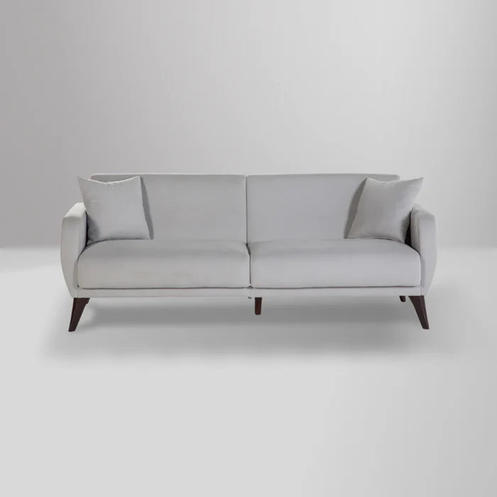 Flexy Schlafsofa 3-Sitzer mit Schlaffunktion, Bettkasten & wasserabweisendem Stoff – Modern, platzsparend, Couch für Gästezimmer Kinderzimmer & kleine Räume