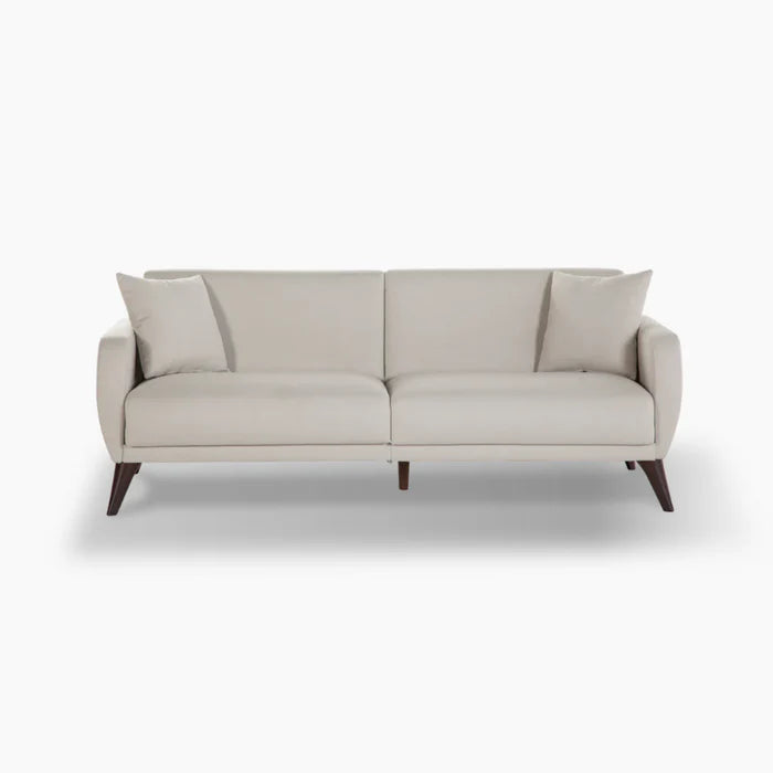 Flexy Schlafsofa 3-Sitzer mit Schlaffunktion, Bettkasten & wasserabweisendem Stoff – Modern, platzsparend, Couch für Gästezimmer Kinderzimmer & kleine Räume