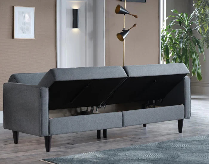Sawyer sofa bed, folding bed with sleeping function, 3-seater sofa, couch, folding sofa, guest bed, sofa bed