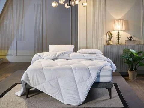 Stressfreies Komfort-Set Doppel-Set – Weiß